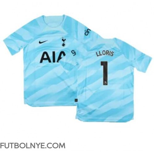 Camiseta Tottenham Hotspur Hugo Lloris #1 Portero Primera Equipación para niños 2023-24 manga corta (+ pantalones cortos)